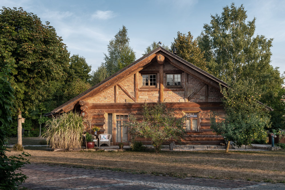 Aussenansicht Blockhaus Altenkuhnstadt